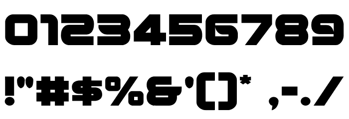 Metronauts Font OTHER CHARS