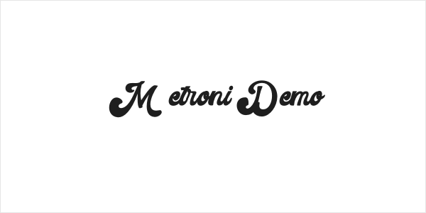 Metroni Demo Logo