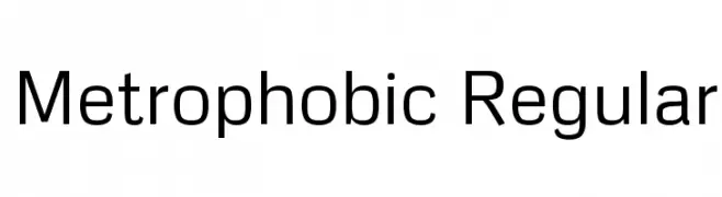 Metrophobic Regular  baixar fontes gratis