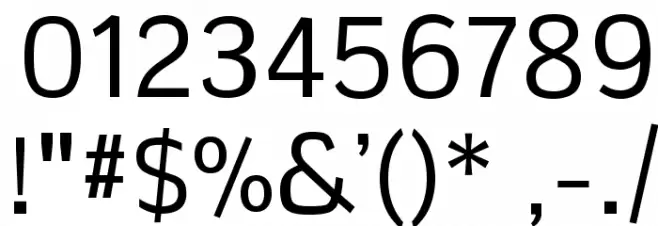 Metrophobic Font OTHER CHARS