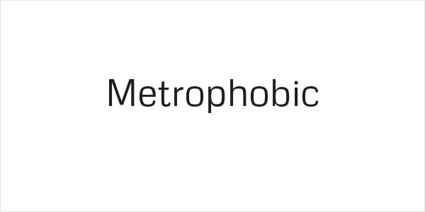 Metrophobic Logo
