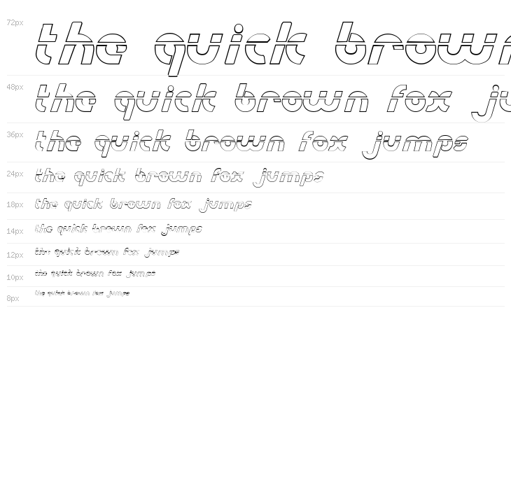 Metroplex Outline Laser Waterfall