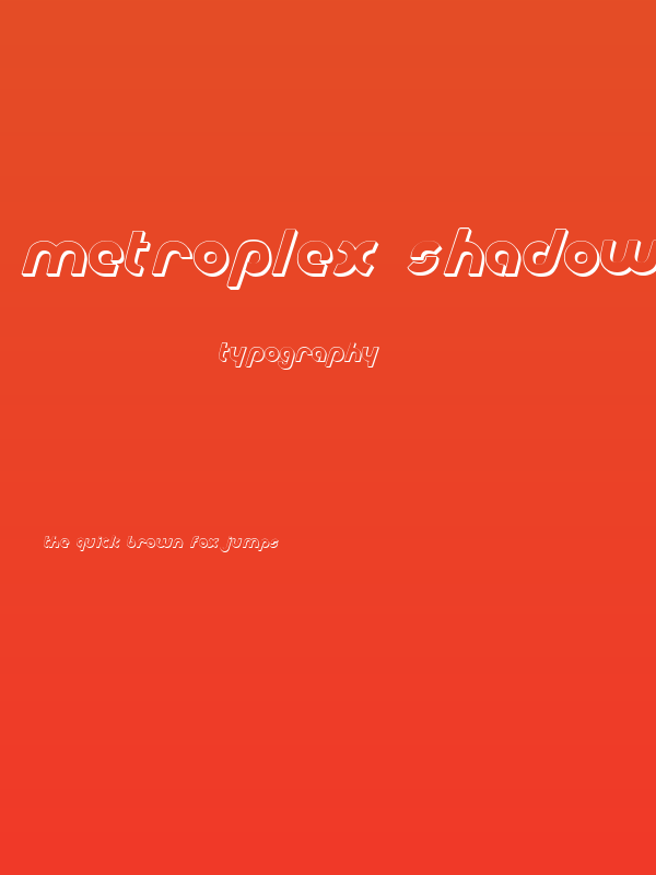 Metroplex Shadow Poster