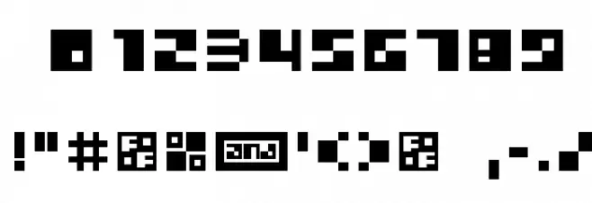 Metroplex Font OTHER CHARS