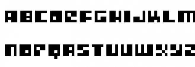 Metroplex Font UPPERCASE