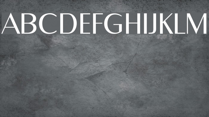 Metropol 95 Font examples