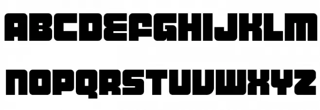 Metropolian Demo Font UPPERCASE