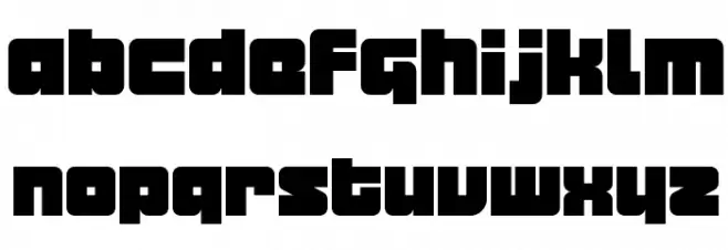 Metropolian Demo Font LOWERCASE