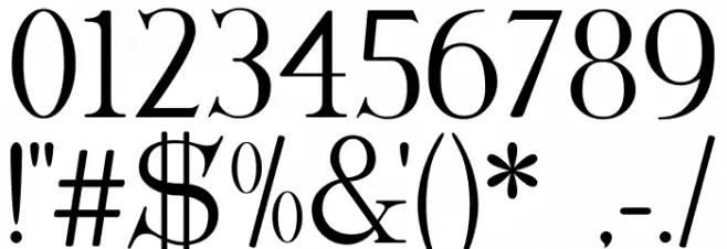 Metropolian Font OTHER CHARS