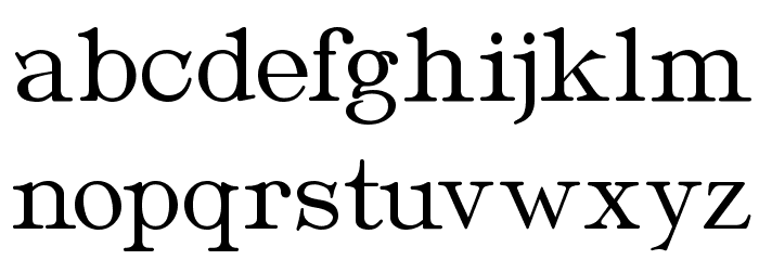 Metropolian Font LOWERCASE