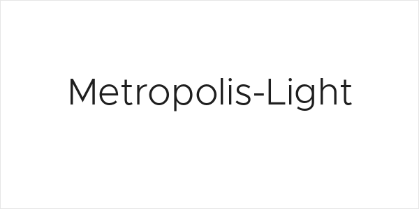 Metropolis-Light Logo