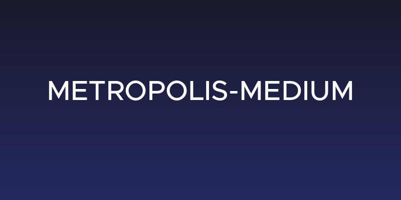 Metropolis-Medium Social Header