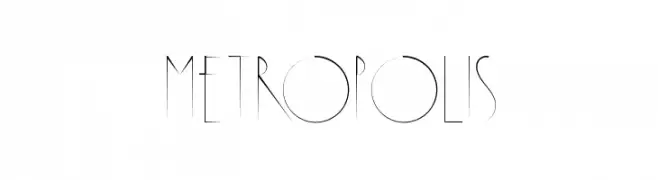Metropolis  Free Fonts Download