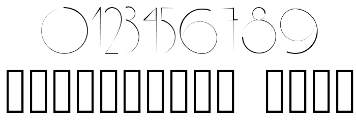 Metropolis Font OTHER CHARS