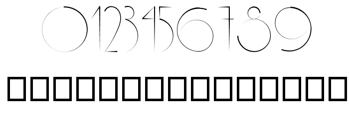 Metropolis Font OTHER CHARS