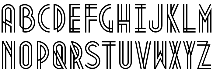 Metropolis1920 フォント 小文字