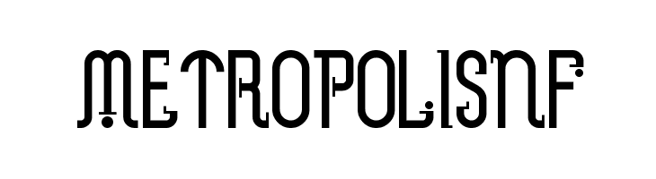MetropolisNF  नि: शुल्क फ़ॉन्ट्स डाउनलोड