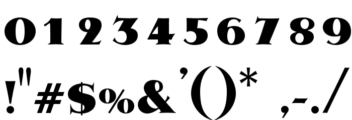 MetropolisSpecialOpti Font OTHER CHARS