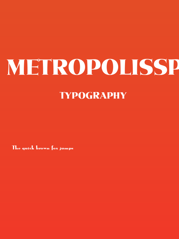 MetropolisSpecialOpti Poster