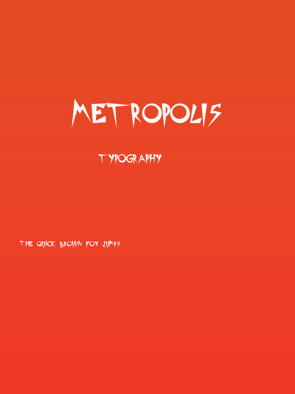 Metropolis Poster