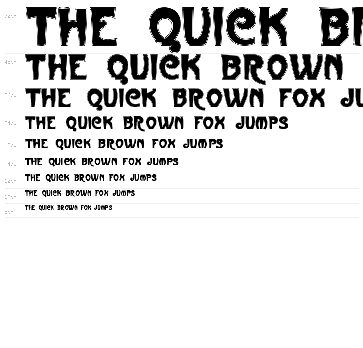 Metropolitain Contour Waterfall