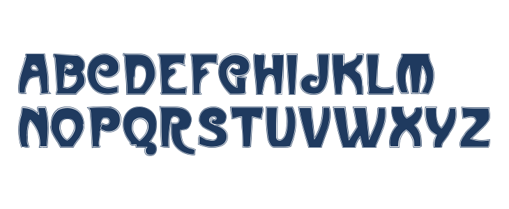 Metropolitain Contour Lowercase