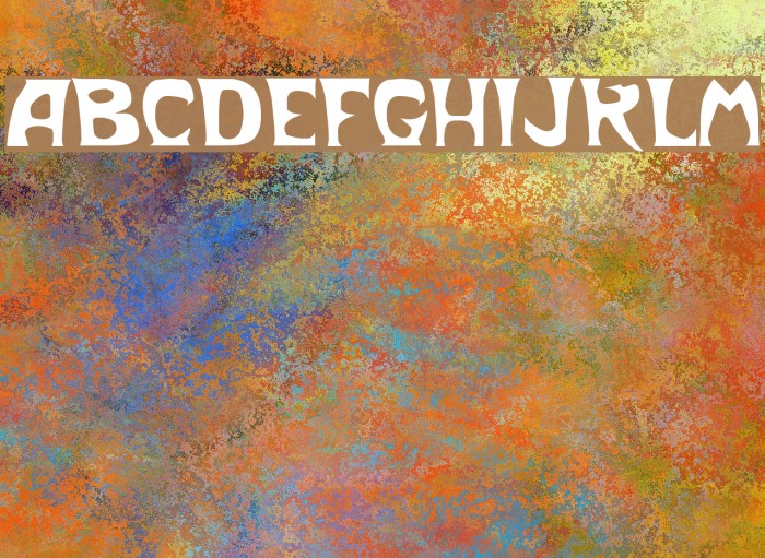 Metropolitain Font examples