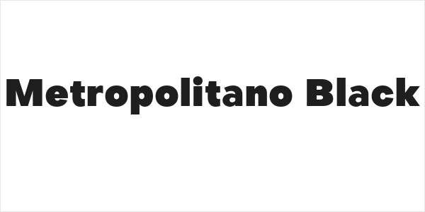 Metropolitano Black Logo