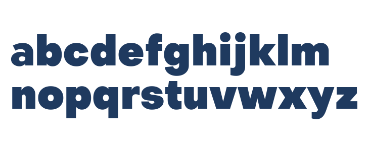 Metropolitano Black Lowercase