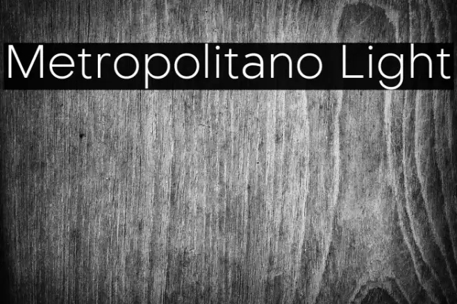Metropolitano Light Example 3