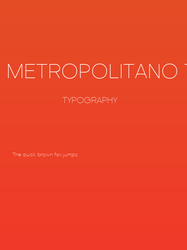 Metropolitano Thin Poster