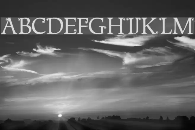 Metshige Normal Font examples