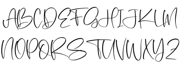 Metteorid Font UPPERCASE