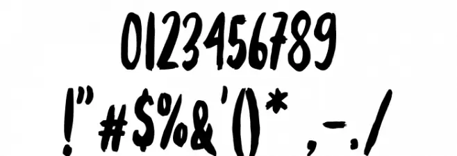 Mettika Font OTHER CHARS