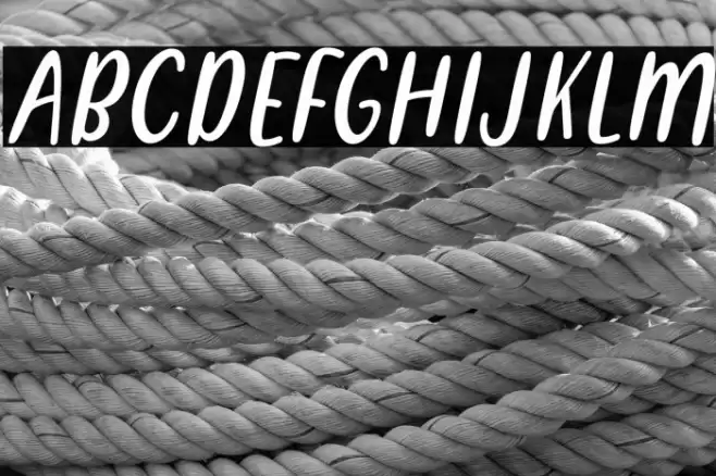 Metultah-Italic Font examples