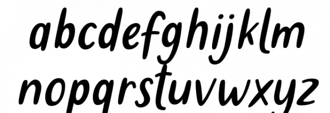Metultah-Italic Fuentes MINÚSCULAS