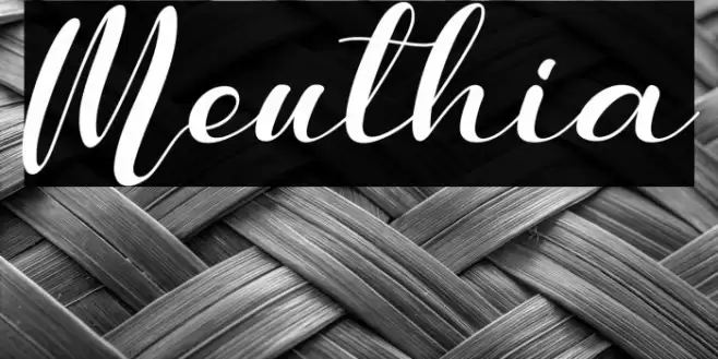 Meuthia Font examples