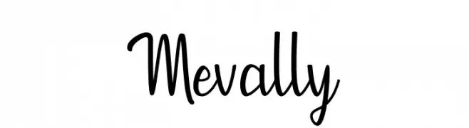 Mevally  नि: शुल्क फ़ॉन्ट्स डाउनलोड