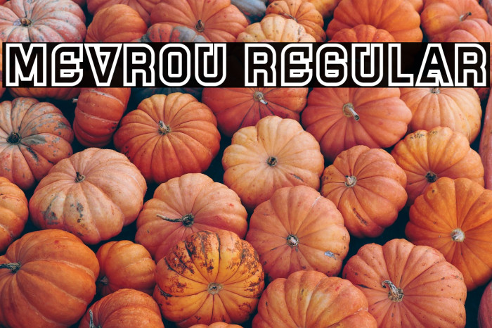 Mevrou Regular Example 2