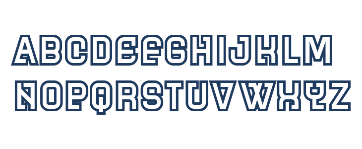 Mevrou Regular Lowercase