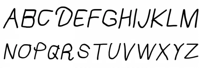 Mew? Bold Italic Fonte MAIÚSCULAS