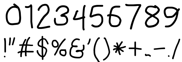 Mew? Bold Font OTHER CHARS
