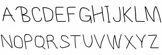MewTooHand Leftalic Fonte MAIÚSCULAS
