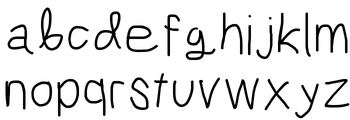 Mew? Font LOWERCASE