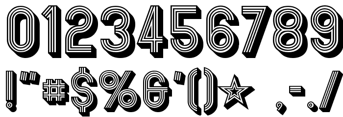 Mexcellent 3D Schriftart Anderer Schreiben