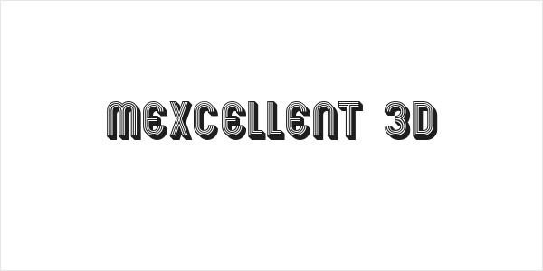 Mexcellent 3D Logo