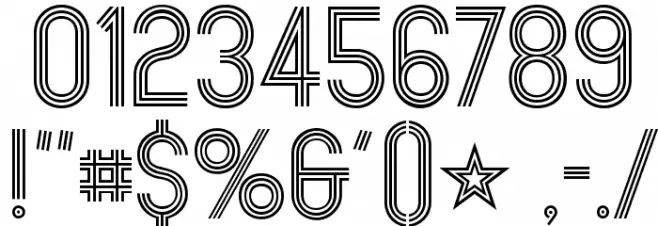 Mexcellent-Regular Font OTHER CHARS