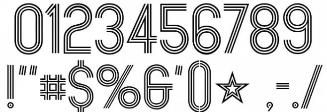 Mexcellent-Regular Font OTHER CHARS