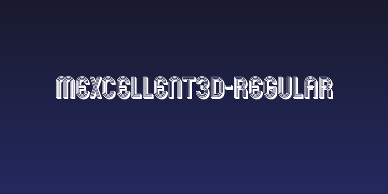 Mexcellent3D-Regular Social Header