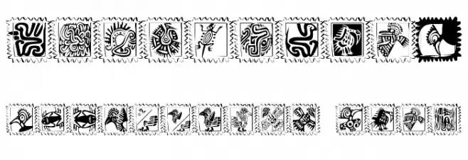 MexiKOrnaments Font OTHER CHARS